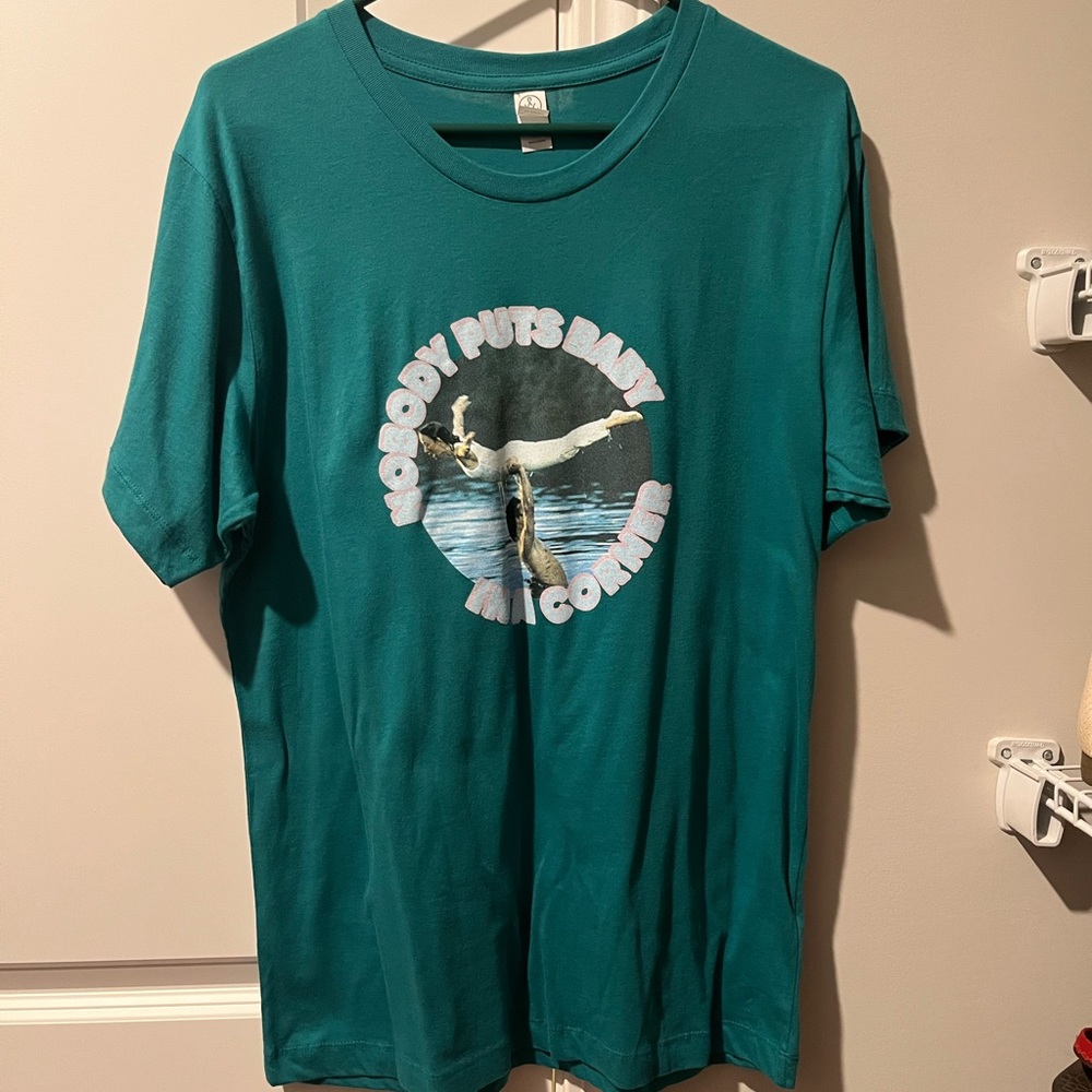 Short sleeve teal Dirty Dancing tee